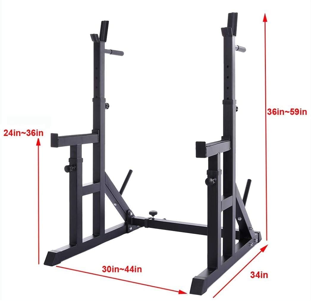Banco de Pesas Ajustable multifunción, Banco de Pesas, Taburete de Press de banca, Soporte para Mancuernas, Silla portátil para Sentadillas