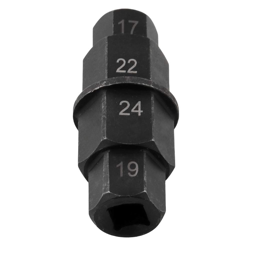 Amazon | Largesoy オートバイ 六角 車軸 ツール 17mm 19mm 22mm 24mm