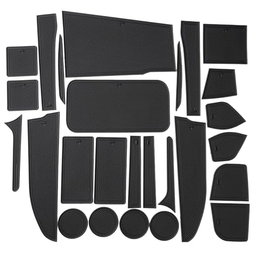 【メーカー直営】BLUESEATEC シエンタ SIENTA 170系 ラバーマット ドアポケット NHP/NSP/NCP17 H27.7〜 インテリア 車種専用 騒音防止 キズ防止 簡単取付 ノンスリップ マット ブラック 26枚