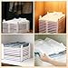 VIVIDRISE Organizador de camisetas,10pcs Apilable Imagen de VIVIDRISE Organizador de camisetas,10pcs Apilable