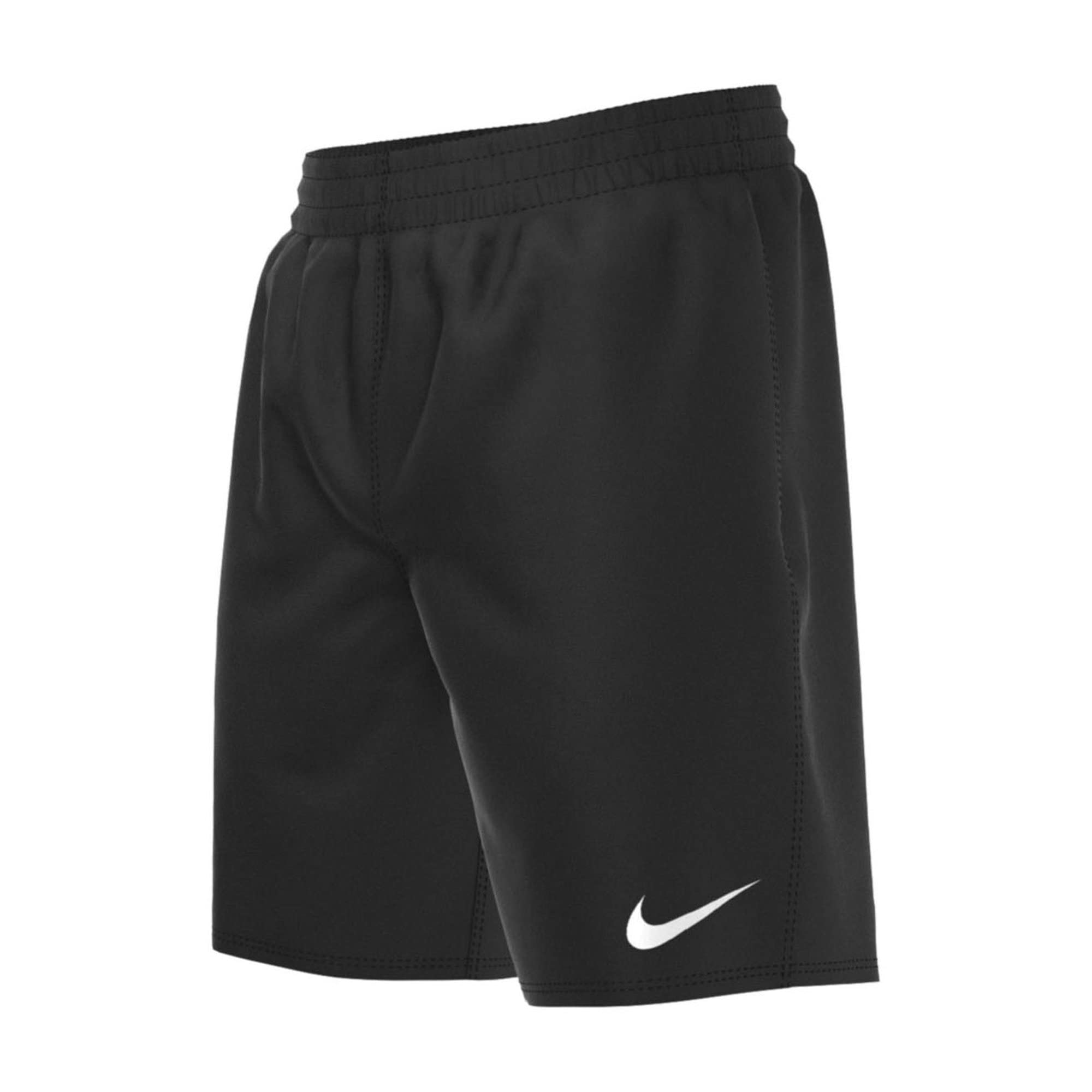 Nike Boys 6 Inch Volley Swim Short, Black, Size S
