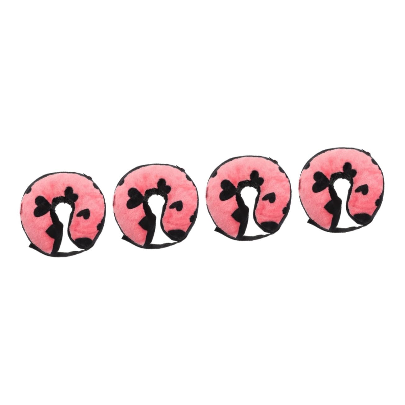 SUPVOX 4piezas Collar Inflable Protector para Gatos Collar De Recuperación Ligero y Cómodo para Mascotas Previene Lameduras y Arañazos Heridas para Recuperación Postquirúrgica