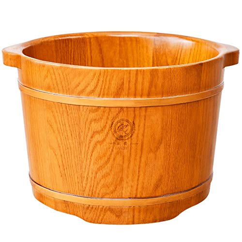 Bañera de madera maciza para pies spa pedicura