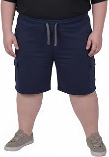 ADAMO Herren Cargo Joggingshorts mit Taschen Übergrößen 2XL-14XL