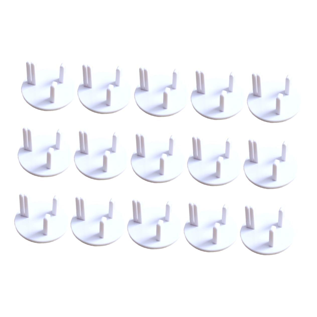 Abaodam Protective Cover Set 15pcs Electric Outlet Covers Babyproof Socket Guard Childproof for Home Office