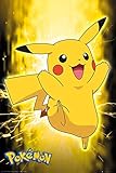 pokemon poster 150 deutsch Maße: 61 x 91,5 cm GB eye Pokemon Pikachu Neon Maxi Poster