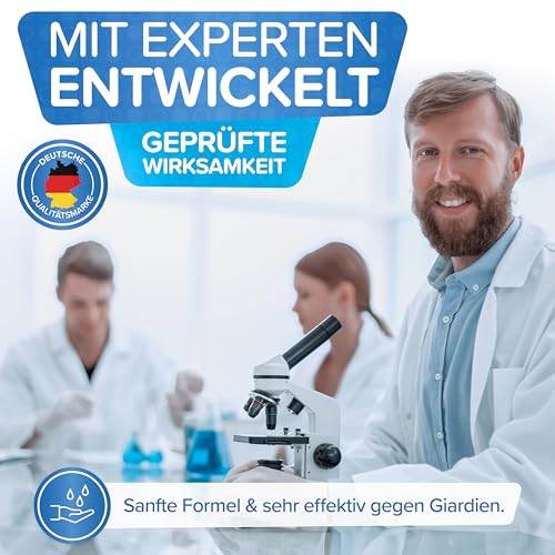 Patronus Giardien-Wischkonzentrat für Haustiere zur Desinfektion von Fußböden - 2 Liter Desinfektionsmittel zur Reinigung von Oberflächen gegen Giardien, Viren, Bakterien & Pilze