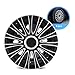 Alpena Lemans Vehicle Wheel Covers, Premium European-Made Rim Covers with 3-Step Retention System, Durable Hub Caps Fits Most Steel Wheels, Set of 4, 17 Inch