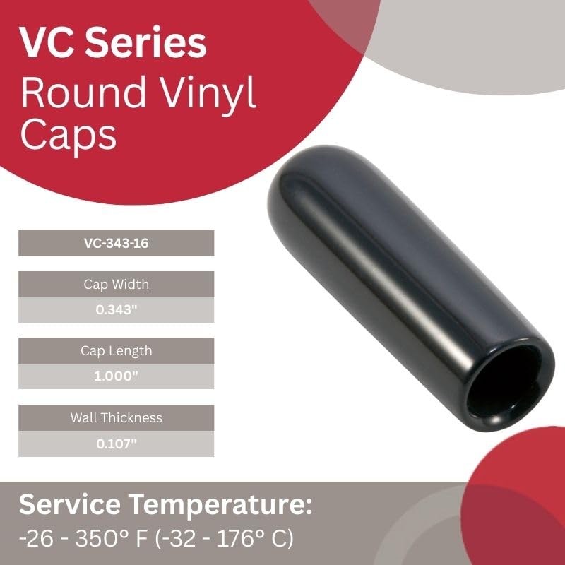 Capuchons ronds en plastique évite rayure et rouille vinyle Caplugs - 6