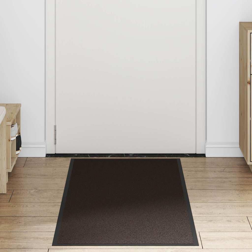 Braun Zerbino 60 x 150 cm in robusto polipropilene con fondo in PVC antiscivolo, per corridoio, terrazza coperta e ingresso