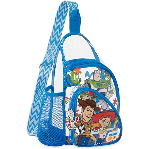 Get Trend Toy Story Boys Clear Crossbody Bag Transparent Sling Bag