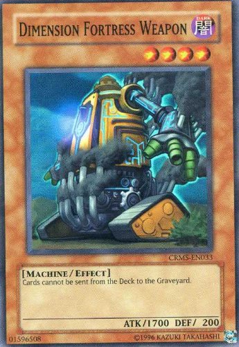 Amazon.com: Yu-Gi-Oh! - Dimension Fortress Weapon (CRMS-EN033
