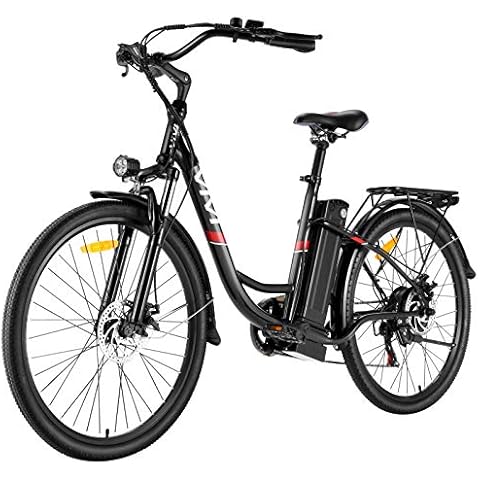 VIVI E-Bike Elektrofahrrad Damen, 26 Zoll Pedelec Citybike Elektrisches Fahrrad Elektrofahrräder Cover