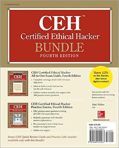 CEH Certified Ethical Hacker Bundle, Fourth Edition book cover