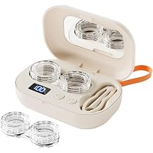 Contact Lens Cleaner Case-Deep Cleaning, Contact Lense Case, Portable Contact Lens Cleaner for Home & Sports Skin, 1pcs
