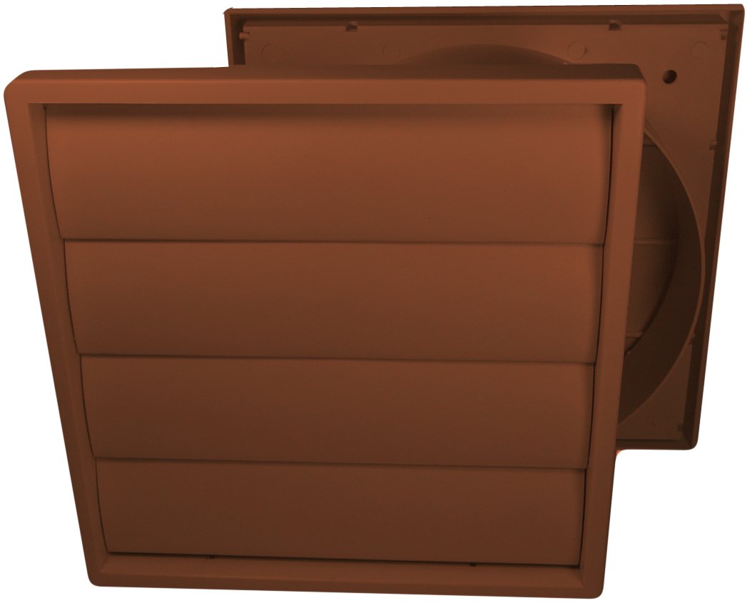 Manrose Brown 150Mm 6 Gravity Grille - 1202B