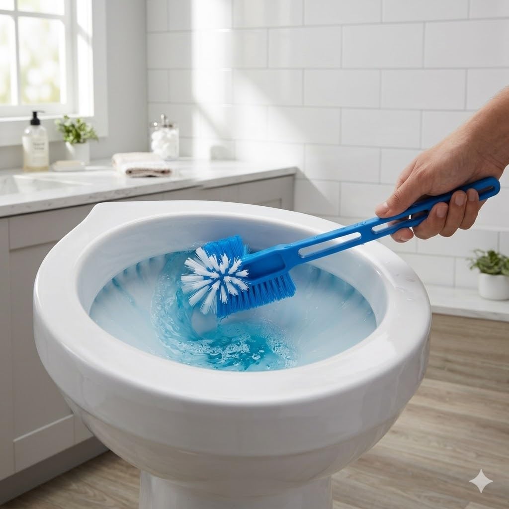 AIR O MATIC Double Hockey Large Toilet Brush (PACK OF 2) 4