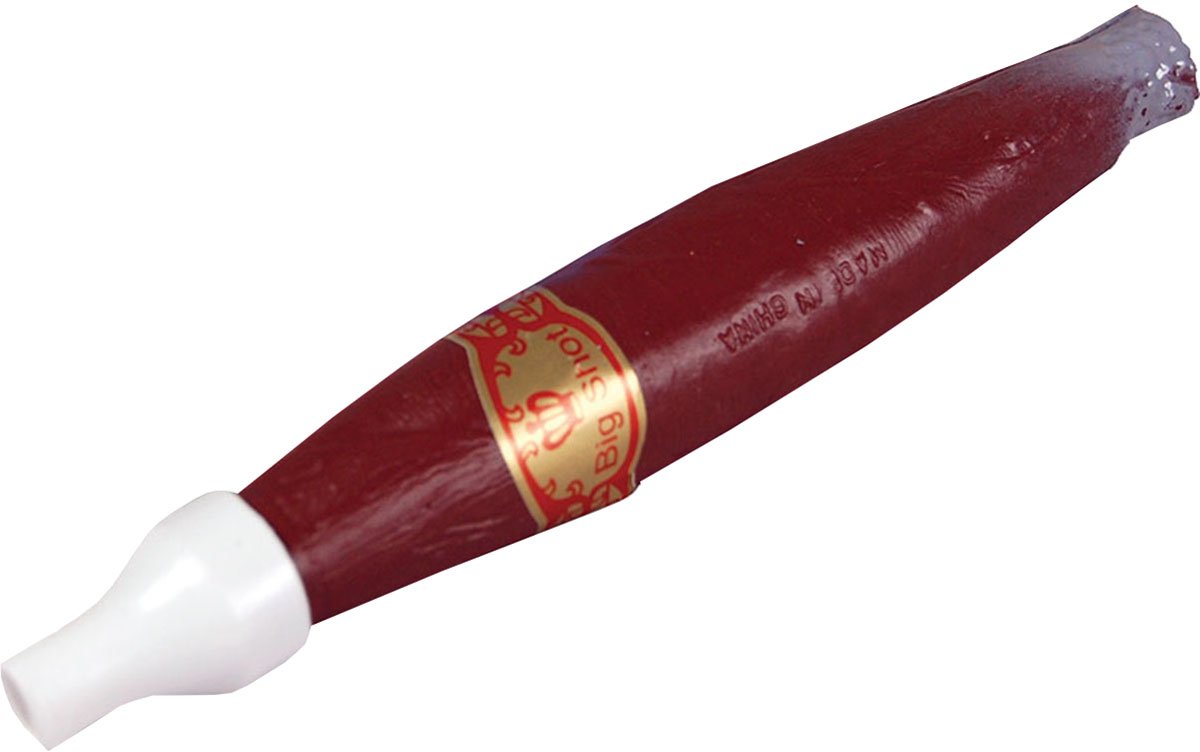 Bristol Novelty Adult Mens Fancy Party Giant Cigar Hobo Mexican Gangster Fake Jumbo Uk Pk Of 12