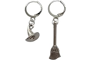 Punk Witch Hat Earrings