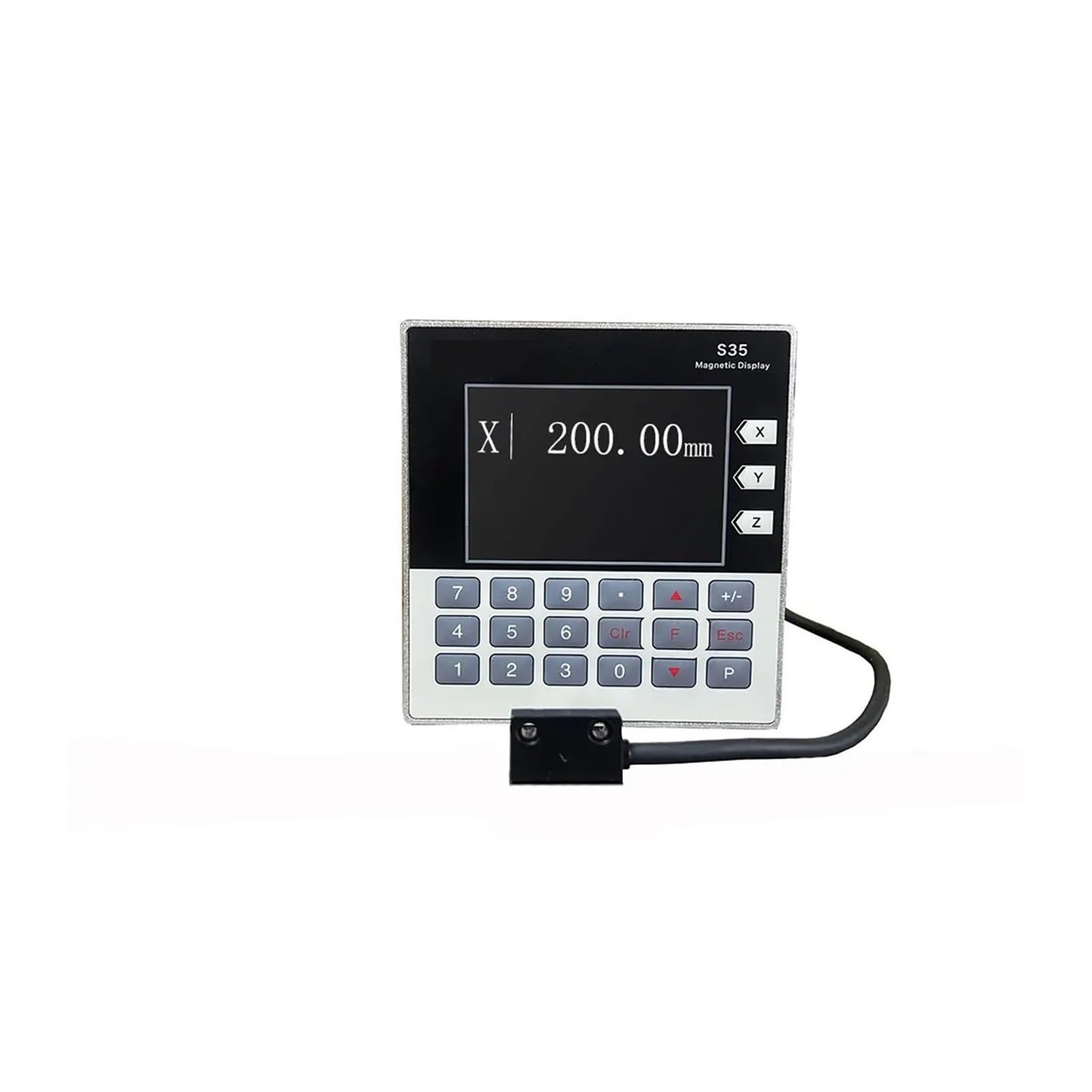 Skala liniowa, Mini tTtl Ozyt LCD Zestaw Dro Magnetyczny 2 Osiowy Sino Optyczny Tokarka Elektroniczne Wagi Liniowe Cyfrowy Pomiar do frezarki(S35-2)