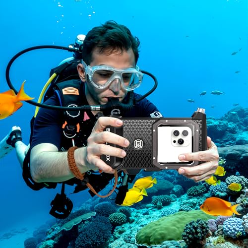 Funda impermeable para teléfono móvil ShellBox sumergible 30m para iPhone 17 Pro Max y 16 Pro 7