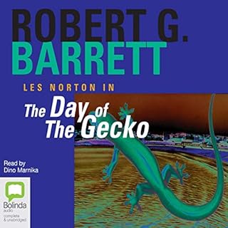 The Day of the Gecko Audiolibro Por Robert G. Barrett arte de portada