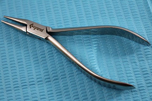 NEW PREMIUM GRADE OPTICIAN,OPTICAL, DOUBLE ROUND NOSE PLIERS,-CYNAMED USA