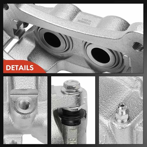 A-Premium Disc Brake Caliper Assembly with Bracket Compatible with Ram Vehicles - 2500 3500 2019-2024 - Rear Left Driver Side by A-Premium - Used condition - Image 7