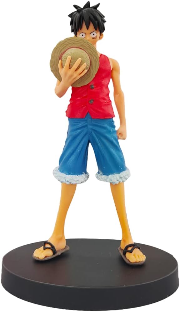 One Piece Popular Anime Modelo, Luffy Figura De Acción, Estatua de Pvc, Muñeca Coleccionable Juguetedecoración Colección Collectibles de Adornos Escritorio, Regalo de Cumpleaños 19cm