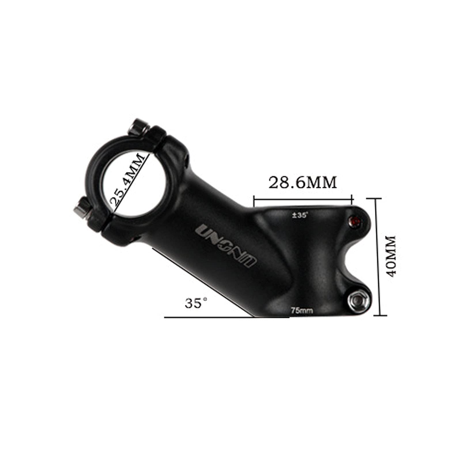 Amazon | バイクステム、35度25.4mm 60mm 75mm 90mm 110mm 120mm 135mm