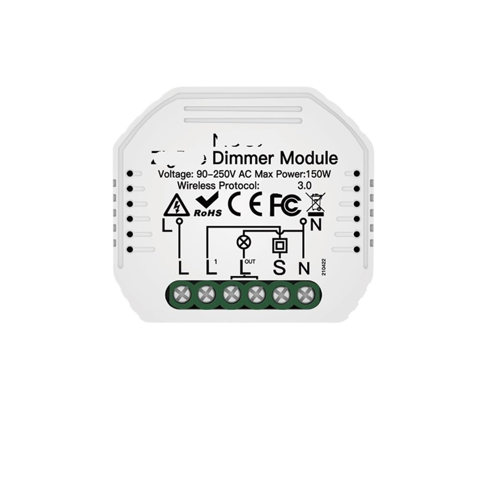 Module de gradation intelligent 1/2 canaux pour supprimer l'éblouissement des lampes trop vives