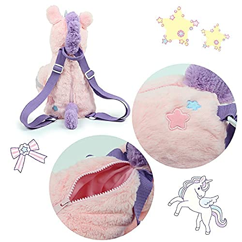 Amazon.co.jp: マザーガーデン ユニコーン ぬいぐるみ リュック ピンク