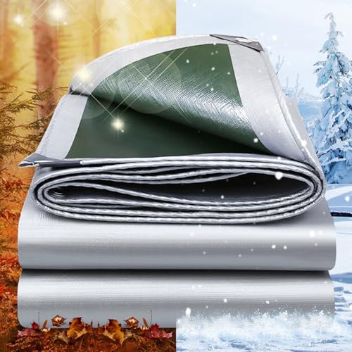 Bâche de protection 180g portable et résistante à l'eau pour abri extérieur - 4