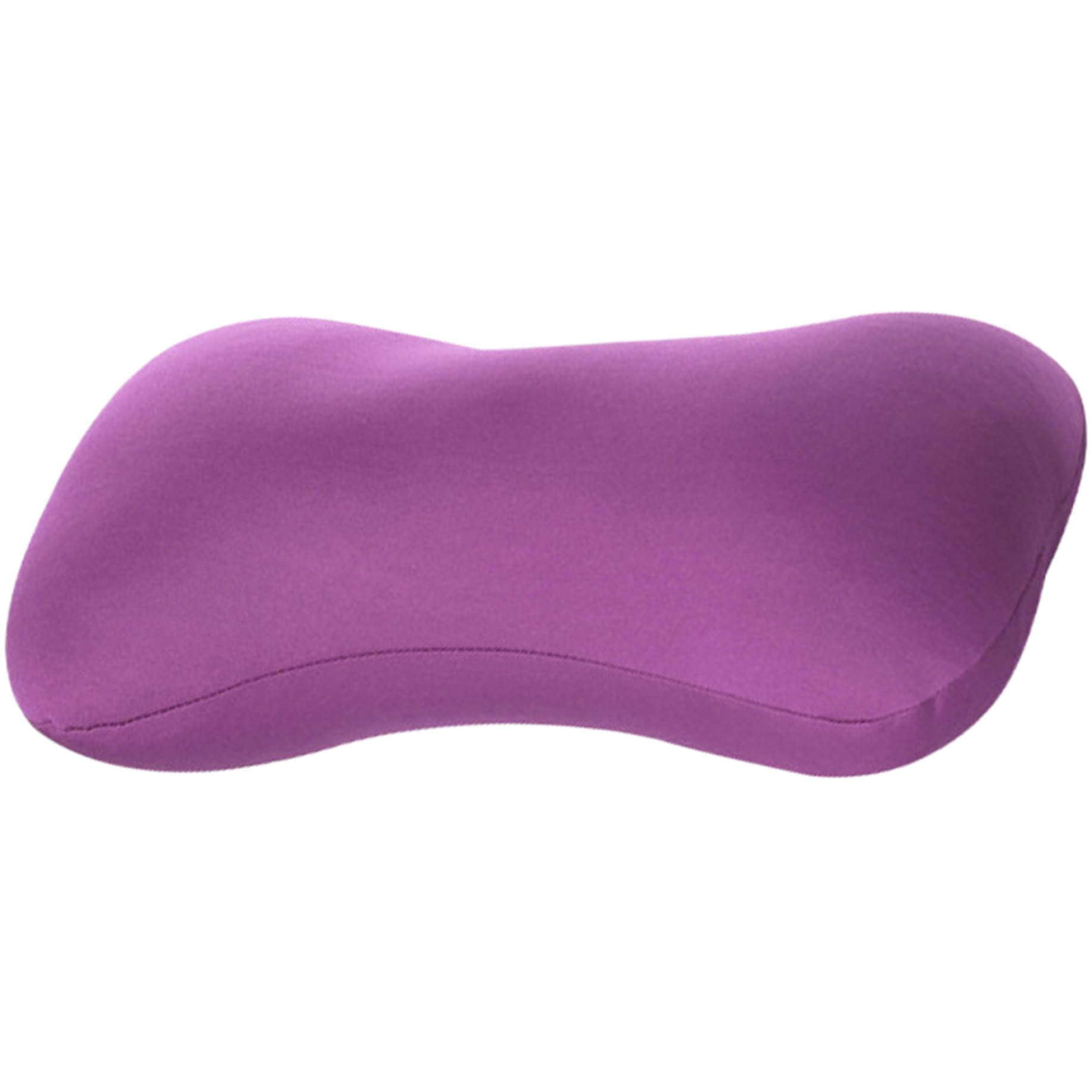 Microbead Pillows Neck Pillow Comfortable ? Soft Bone Pillow for Neck Neck Support Travel Pillow for Recliner Office Car Sleeping ???????15x7.9x2.4'' Purple, Bone Pillow