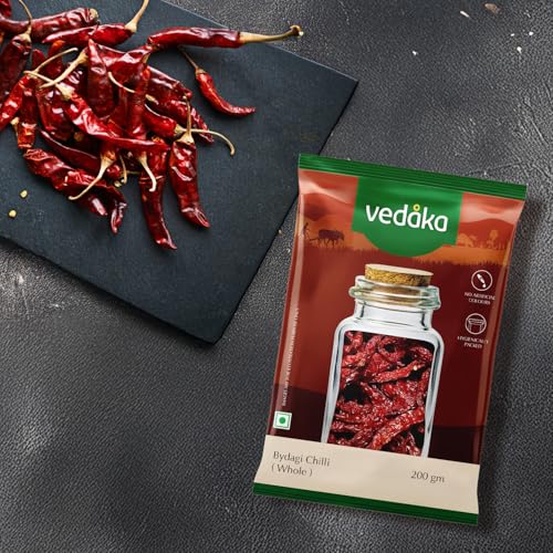 Image of Amazon Brand - Vedaka Bydagi Chilli, 200g