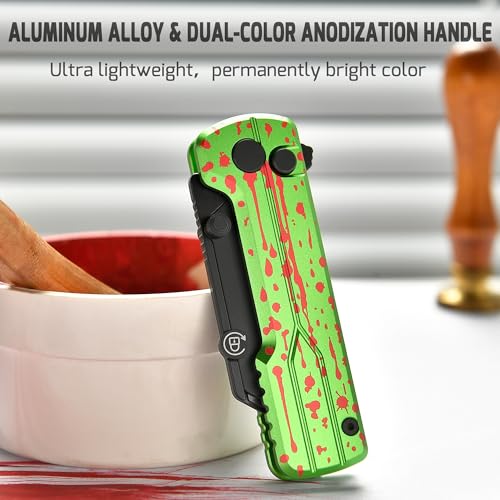Image of OKNIFE U1 Ultra Pocket Folding Utility Knife, Ceramic Blade with Clip