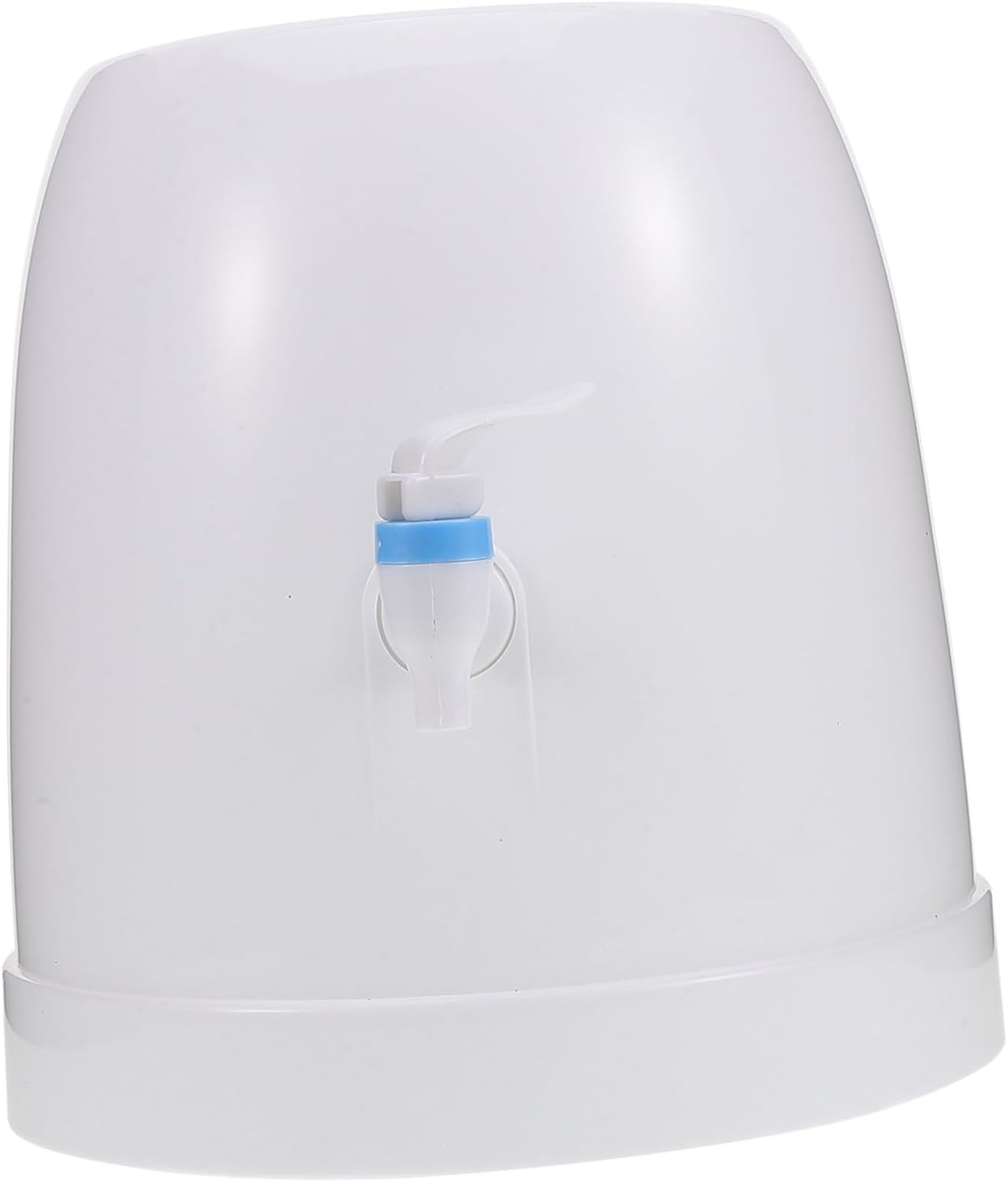 Cabilock Portable Mini Plastic Cold Water Dispenser for Countertop Water Bucket Holder Office Automatic Bottle Dispenser with Sleek Modern Design Easy to Clean for Home and Small Spaces