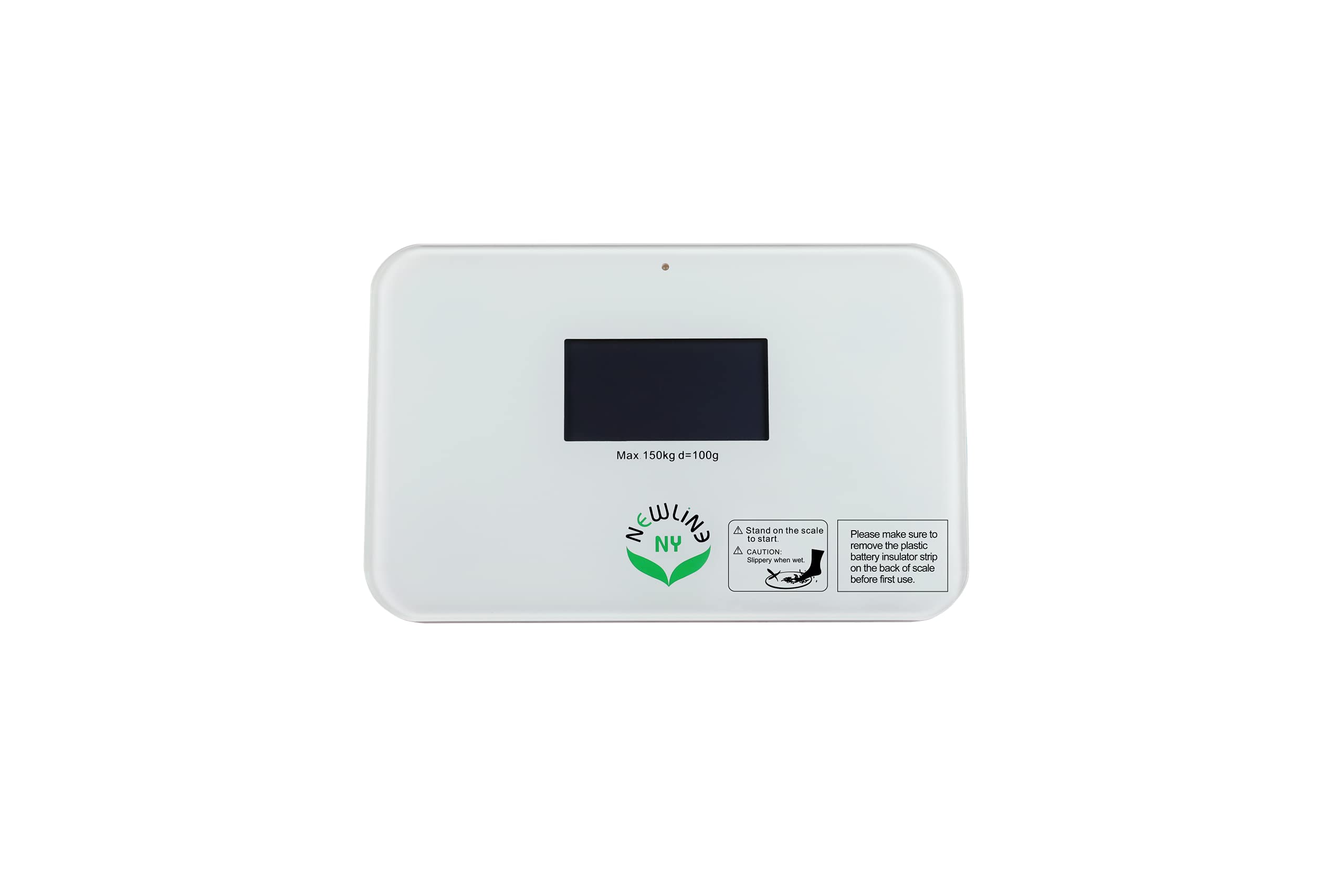 NEWLINE NY Smallest Step On Super Mini Travel Bathroom Scale Sbb0638Sm Wh Off White X-Small White Off-White