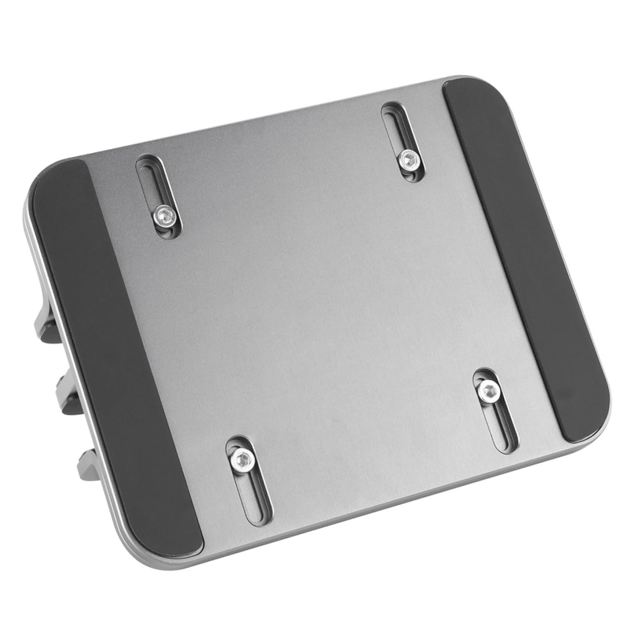 Mipcase Soporte Portátil Vertical Doble de Aluminio para Laptop y Tablet Base Estable Multifuncional para Escritorio Resistente y Ligero Compatible con Macbook y Otros Portátiles