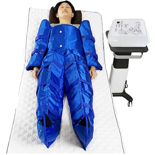 DHMYYXGS Masajeador Eléctrico Compresión Aire para Piernas,Masaje Anticelulítico,Dispositivo Masaje Drenaje Linfático con Presión Aire, Instrumento Belleza para Adelgazar con Drenaje Linfático