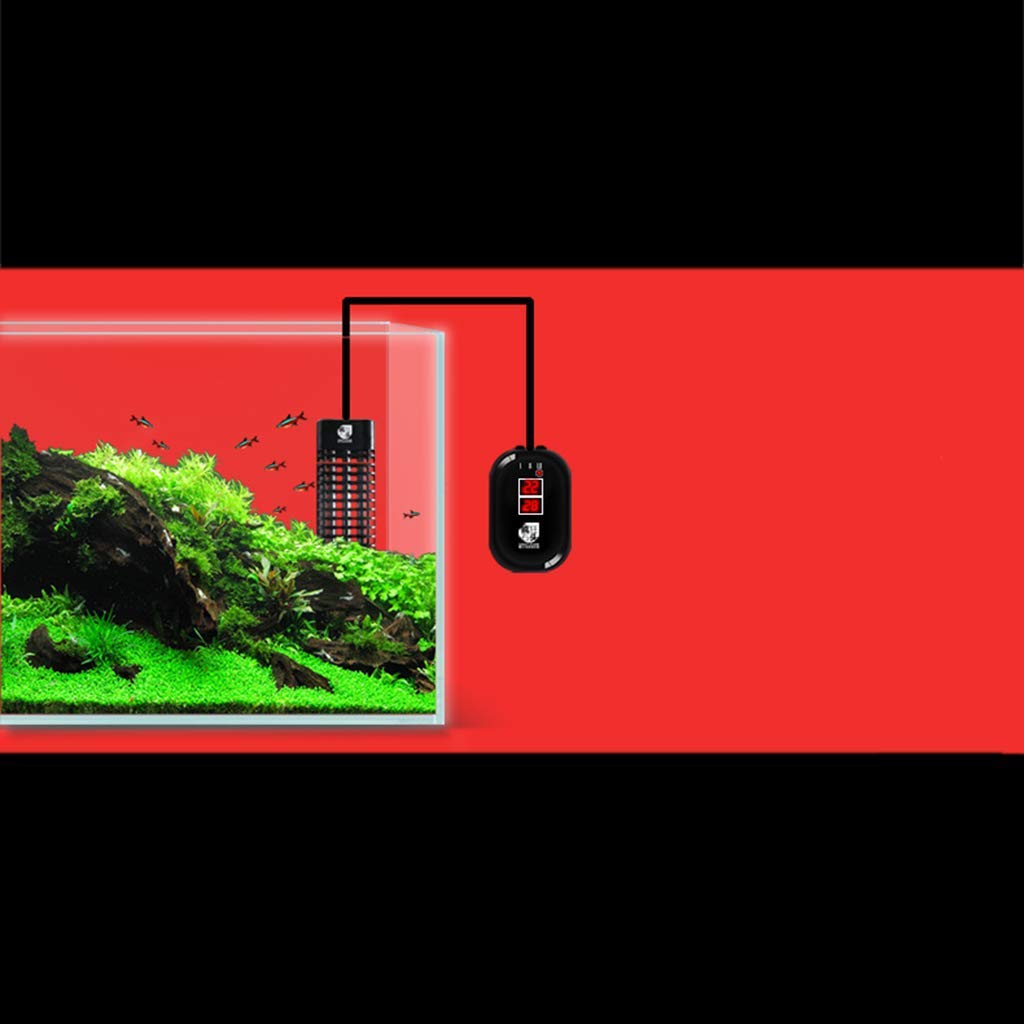 MU Riscaldatori per acquari Domestici 1500 W Smart umidificatore per Animali Domestici con Tartaruga, termostato Automatico, Telecomando Digitale Indipendente,1200W