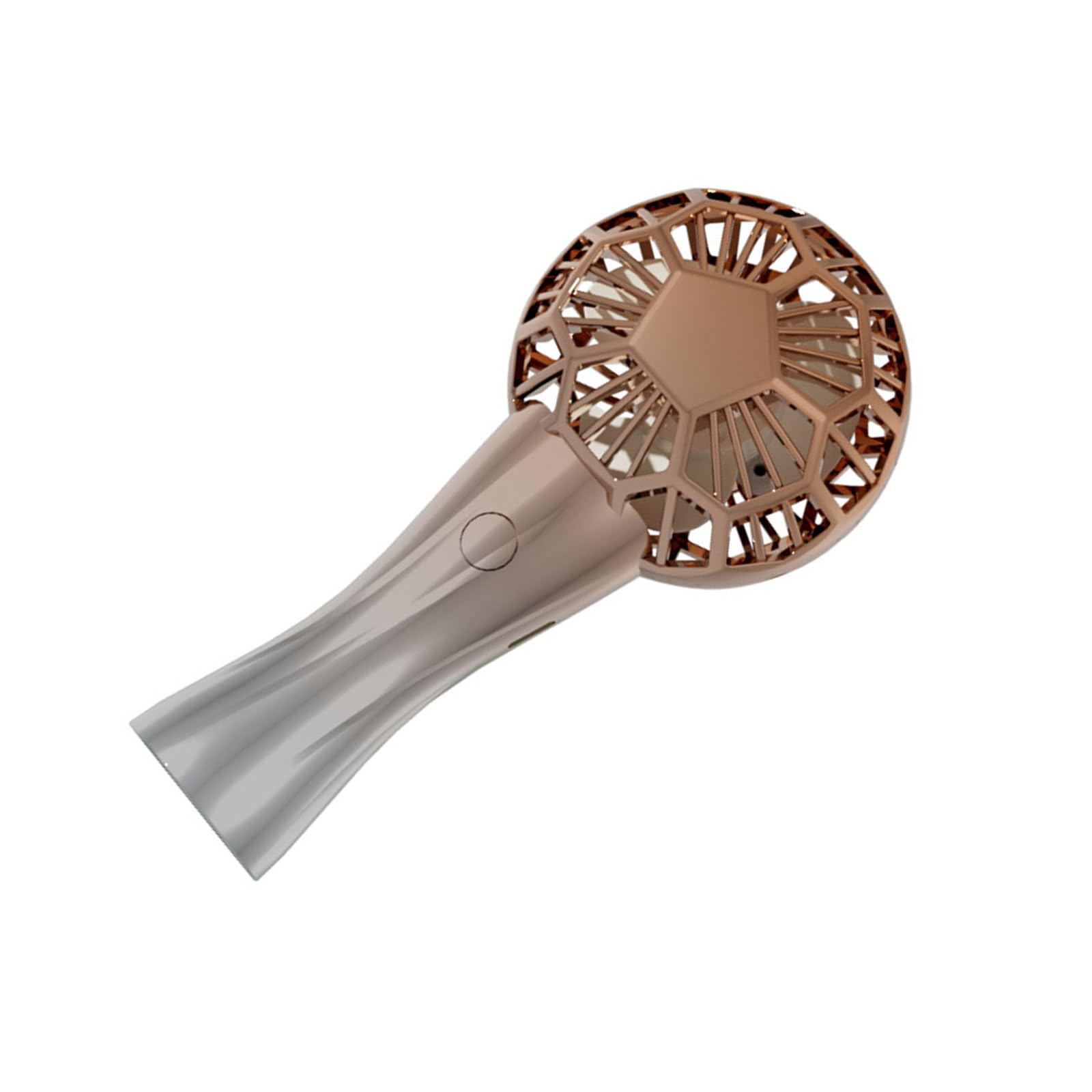 Alksubbm Portable Handheld Fan 3 Speed Cooling Desk Fan Quiet Handheld Football Cup USB Rechargeable Table Quiet for Use