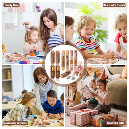 Dncvb Push Pull Radiergummi 8 Stück Einziehbarer Radiergummi Kinder Mitgebsel radiergummi Stift Lustig Radiergummis für Pinata Füllung, Gastgeschenke, Give Aways Kindergeburtstag