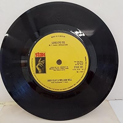 JUDY CLAY & WILLIAM BELL - Private Number, B side - Love-Eye-Tis, 7" single, STAX 101, solid centre