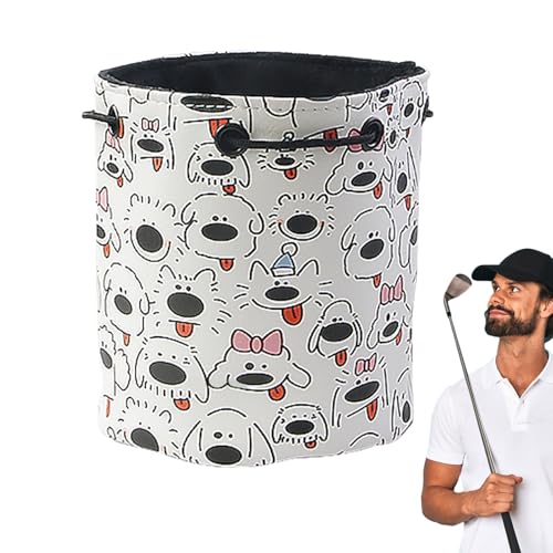 Organizador de pelotas de golf y bolsa para accesorios con soporte para marcador