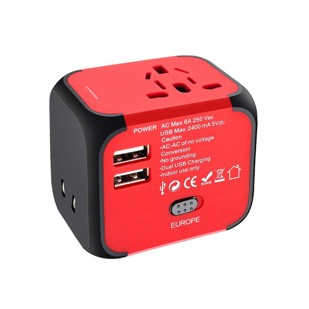 Adaptateur d'alimentation universel international de voyage, d'une