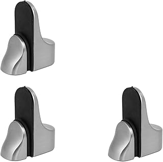 Aexit Zinc Alloy Fall Protection Adjustable Shelf Clips Clamps Brackets 3pcs for 5mm-20mm Safety Clips Thick Glass