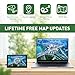GPS Navigator for Car Truck RV - Navigation System, 2025 America/Canada/MX Maps Free Lifetime Update, Voice Guidance, Speed and Red Light Warning, 7 Inch Touchscreen Vehicle GPS para carros Trucker