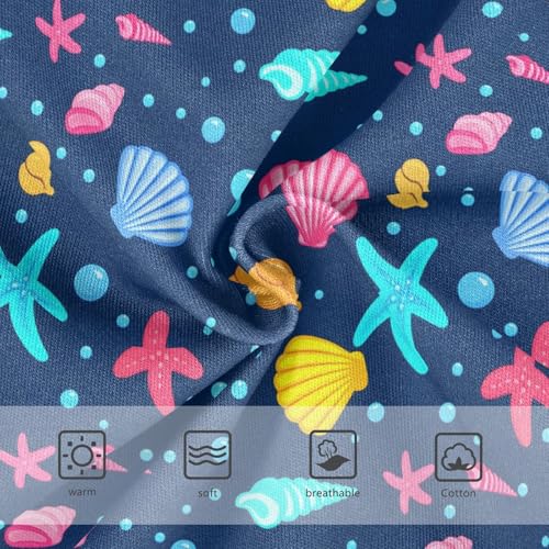 Ocean Shell Starfish Blue Toddler Girls's Underwear 2T 23028593