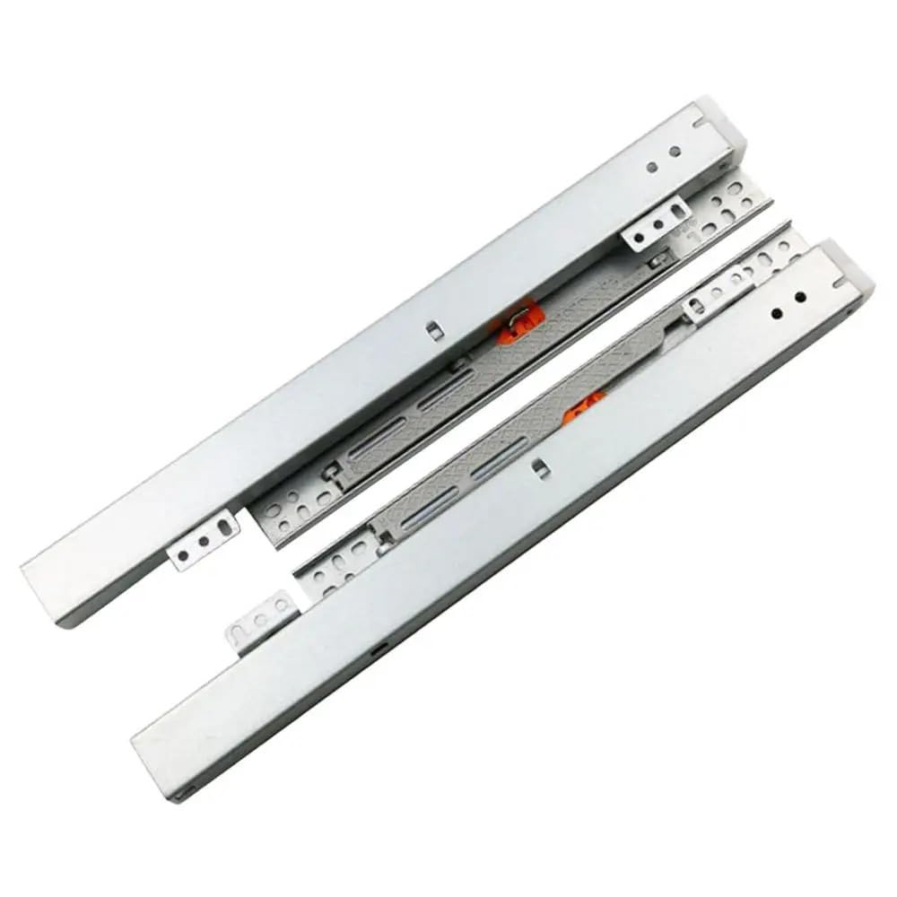 Guias Correderas Para Cajones Guías deslizantes for cajones, rieles for gabinetes, guías for de 3 pliegues, for cierre suave for vestidores, panaderías y cocinas